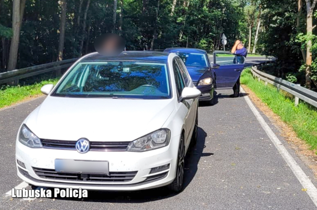 Uciekała przed policją - nazbierała 236 punktów - fot. Lubuska Policja