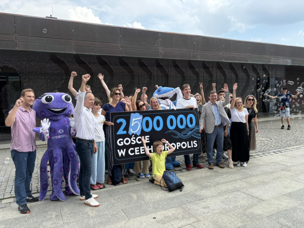 Hydropolis odwiedziło już 2,5 miliona osób - fot. Mateusz Florczyk