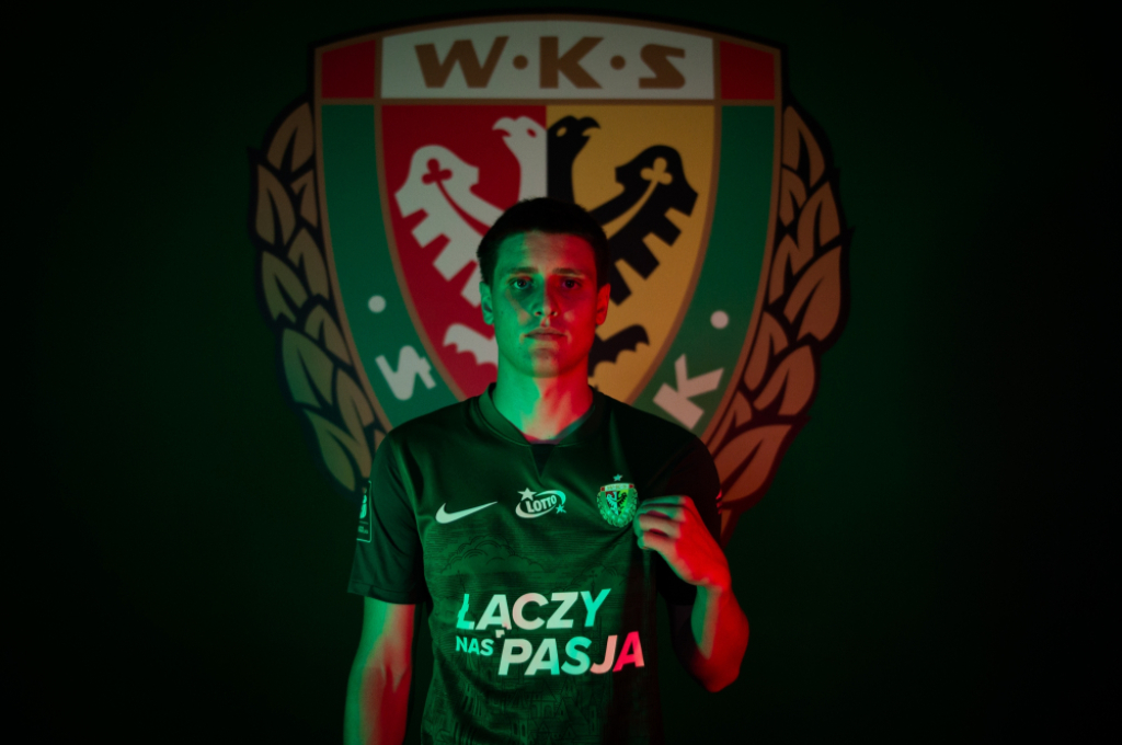 Oleksandr Havrylenko zawodnikiem Śląska Wrocław - fot. Adriana Ficek/slaskwroclaw.pl