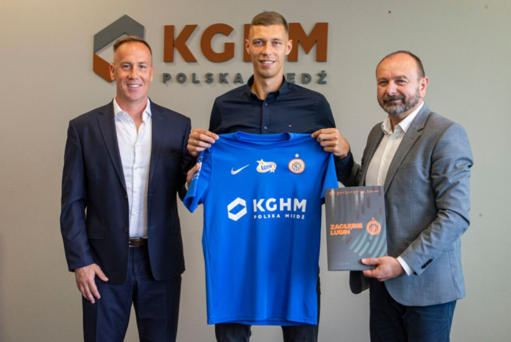 Dominik Hładun wraca do Zagłębia - fot. zaglebie.com