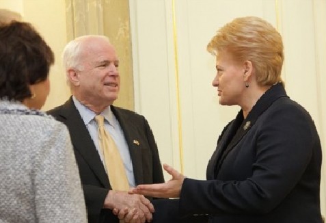 Senator John McCain we Wrocławiu - Fot. mccain.senate.gov