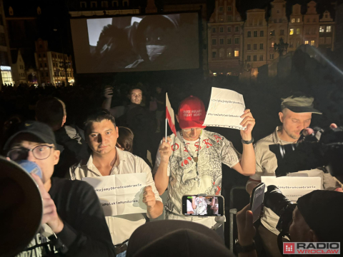 Protestowali przeciwko filmowi "Zielona granica" - 0