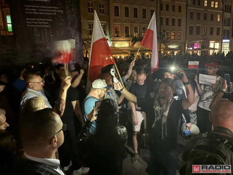 Protestowali przeciwko filmowi "Zielona granica" - 1