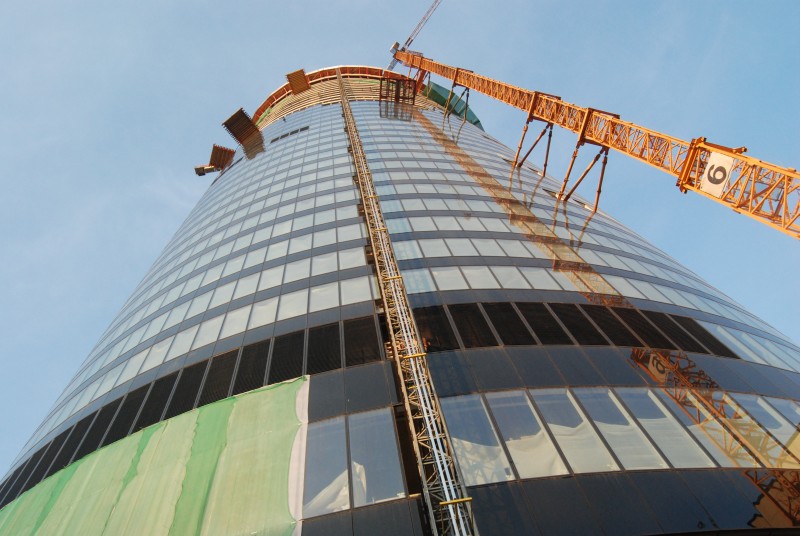 Sky Tower ma już 158 metrów (Zobacz) –