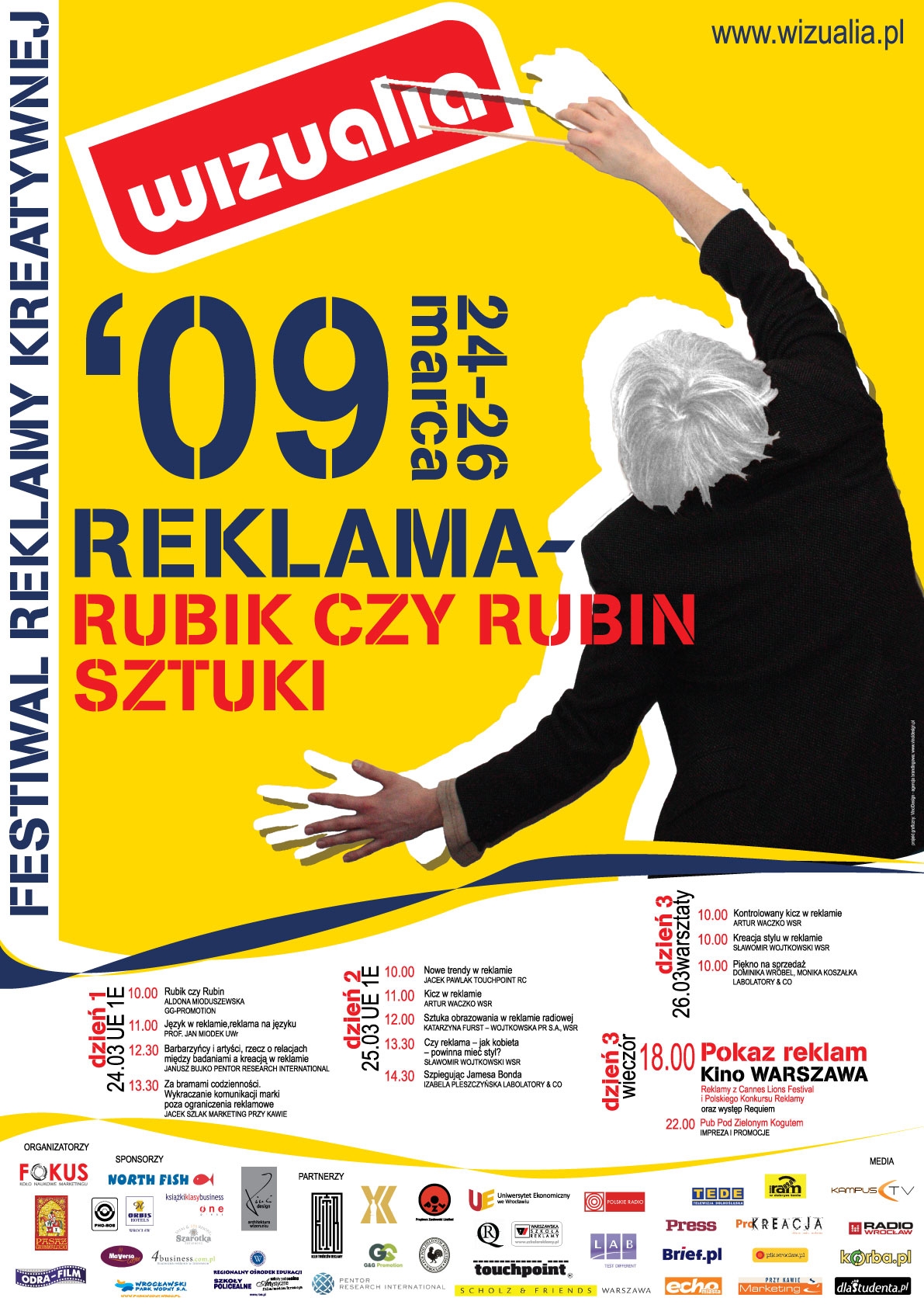 Reklama Rubik czy Rubin sztuki -
