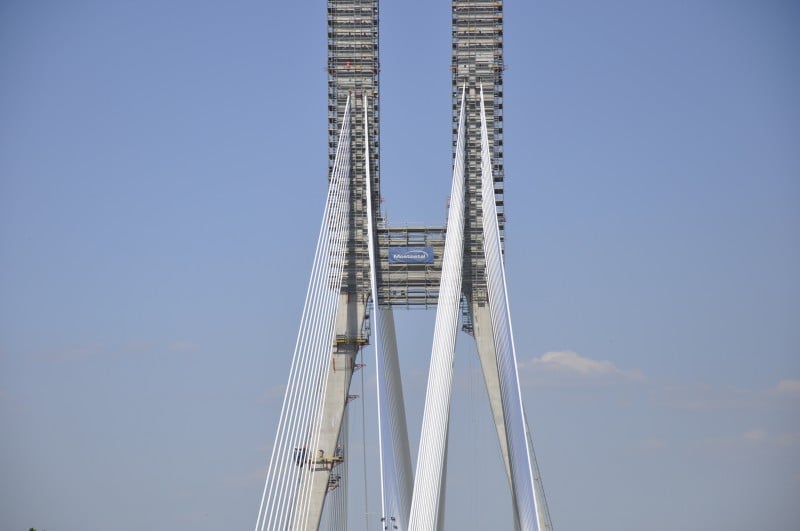 Most Rędziński na finiszu - Fot. Mateusz Lipiński