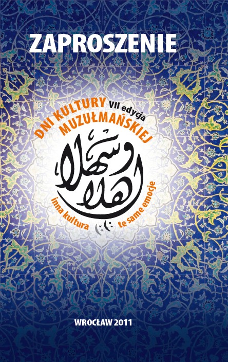 VII Edycja Dni Kultury Muzułmańskiej -