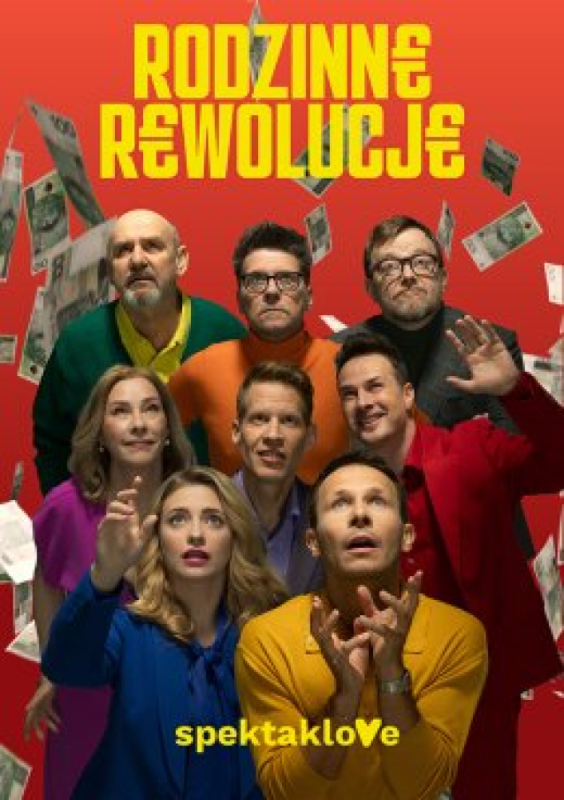 Rodzinne rewolucje – spektakl 25.01.2025 godz. 16.00 i 18.30 - Fot: Organizator