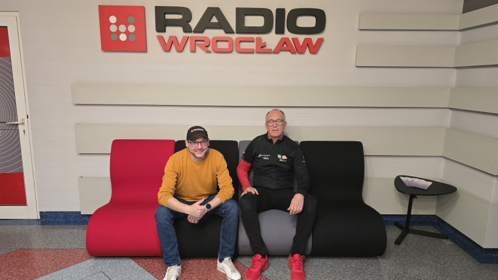Ostre Koło - Velo Bank Via DLŚ - Przemysław Bednarek był gościem Ostrego Koła, fot. RW