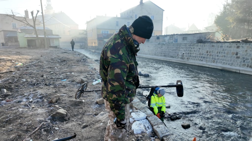 Lądek-Zdrój: Rozpoczęły się oficjalne poszukiwania figury św. Jana Nepomucena – W Lądku-Zdroju rozpoczęły się oficjalne poszukiwania figury św. Jana Nepomucena. Fot. Jarosław Wrona