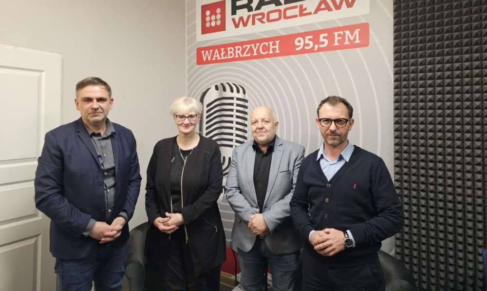 Debata samorządowa z Wałbrzycha: Komunikacja miejska, rewitalizacja w centrum i nie tylko - Debata samorządowa z wałbrzyskimi radnymi na antenie Radia Wrocław. Fot. RW