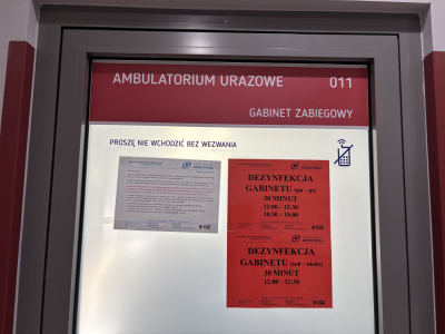 Ambulatorium chirurgiczne przy Dobrzyńskiej działa "w kratkę". Problemem są kłopoty kadrowe plac&oacute;wki