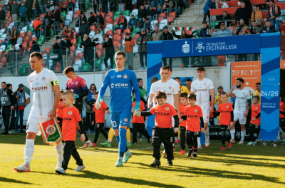 Zagłębie Lubin zagra z liderem Ekstraklasy