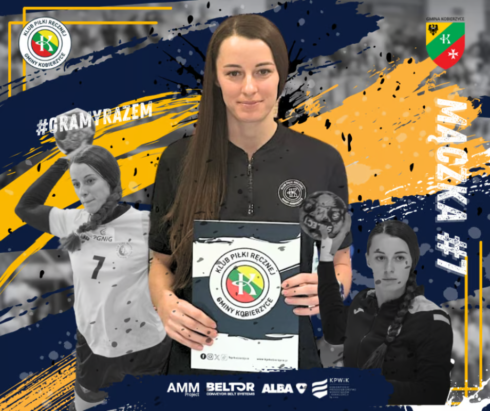 Anna Mączka wraca do KPR Gminy Kobierzyce - Anna Mączka wzmocni zespół z Kobierzyc od sezonu 2025/2026. Fot. mat. prasowe KPR Gminy Kobierzyce