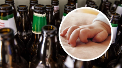 Rodzice małego dziecka pili przez kilka dni. Dwumiesięczne niemowlę oddali pod opiekę znajomej