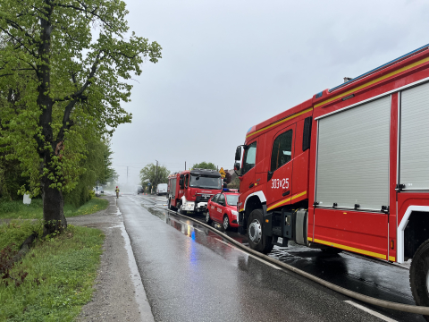 Uszkodzony gazociąg w okolicy Wrocławia. Ewakuacja i zamknięta droga [ZDJĘCIA] - 6