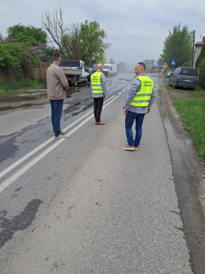 Uszkodzony gazociąg w okolicy Wrocławia. Ewakuacja i zamknięta droga [ZDJĘCIA] - 1