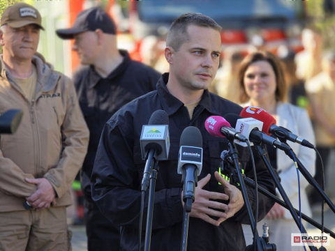 W Jedlinie-Zdrój jeszcze szkolą strażaków-ochotników. Ale OSP ma już wóz - 0