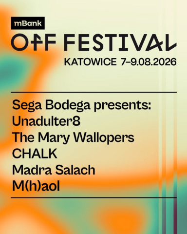 Najciekawsi irlandzcy artyści na OFF Festival 2026 Katowice!
