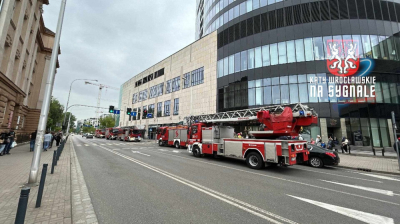 Straż pożarna w Sky Tower! Do awarii doszło w jednej z saun