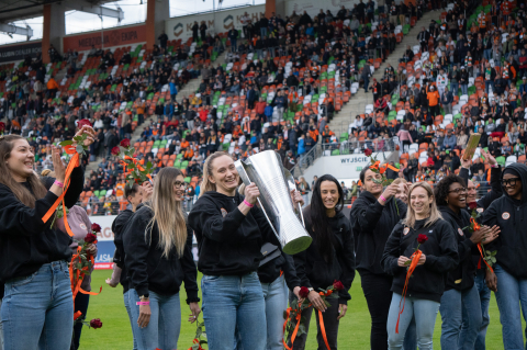 Zagłębie wygrało z Widzewem i utrzymało się w ekstraklasie - 1
