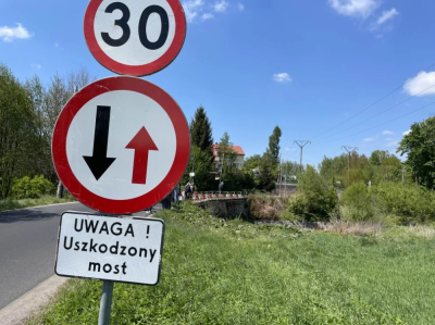 Nowy most we Wleniu, kapitalny remont przeprawy w Mirsku. Trwa odbudowa po powodzi