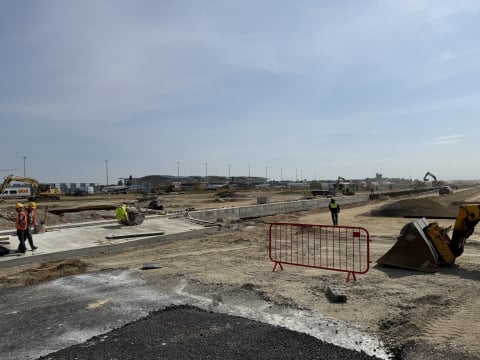 Trwa rozbudowa lotniska we Wrocławiu. Zajrzeliśmy na plac budowy! [ZDJĘCIA] - 1