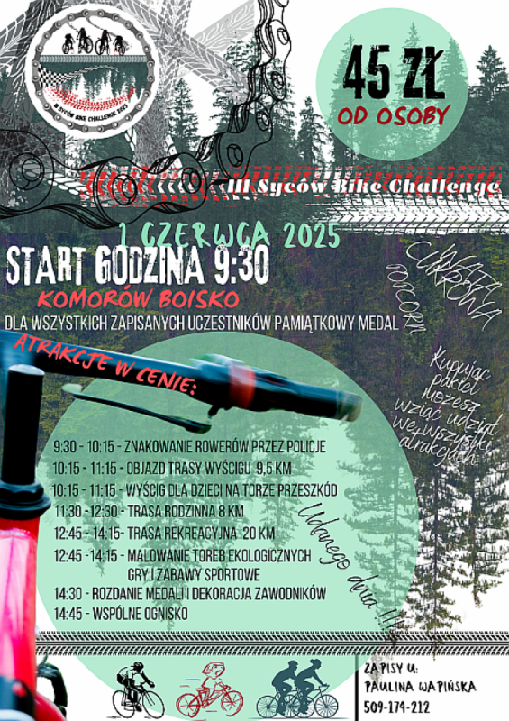 Zbliża się Syców Bike Chalenge! - fot. Syców Bike Challenge