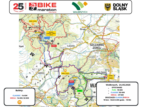 Mistrzostwa Wałbrzycha w maratonie MTB. Bike Maraton i E-bike Maraton 2025 - 5