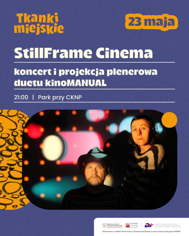 Spektakl audiowizualny StillFrame Cinema – 23.05, godz. 21:00 | Wstęp wolny – Fot. Organizator