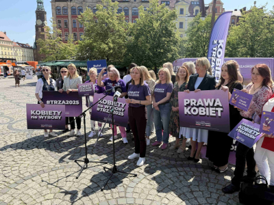 Apelują do kobiet, by poszły na wybory. "Potrzebujemy prezydenta, kt&oacute;ry zawsze stał po naszej stronie"