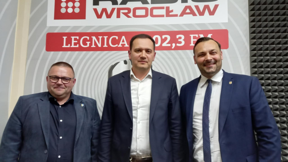 Debata samorządowa: Życie na wielkim złożu węgla brunatnego. Błogosławieństwo czy przekleństwo? - Debata samorządowa z legnickiego studia Radia Wrocław. Fot. RW