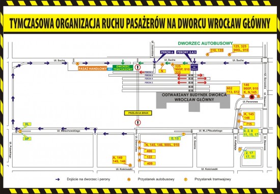 Dworzec główny na okrągło (Mapka) - 0