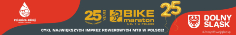 Urodzinowy tort w Polanicy-Zdroju. Bike Maraton nr 4 - 0