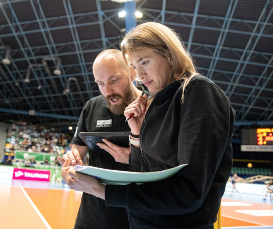 Berenika Tomsia żegna się z #VolleyWrocław - Berenika Tomsia odchodzi z wrocławskiej drużyny siatkarek. Fot. volleywroclaw.pl