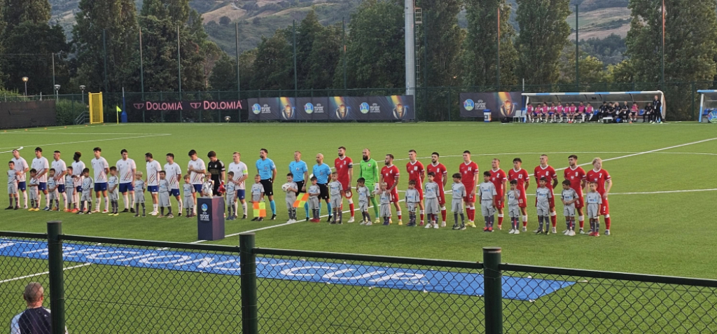 Zdecydował gol w dogrywce. Dolny Śląsk bez trofeum - Dolny Śląsk w finale Pucharu Regionów UEFA zagrał po raz trzeci w historii - fot. DZPN