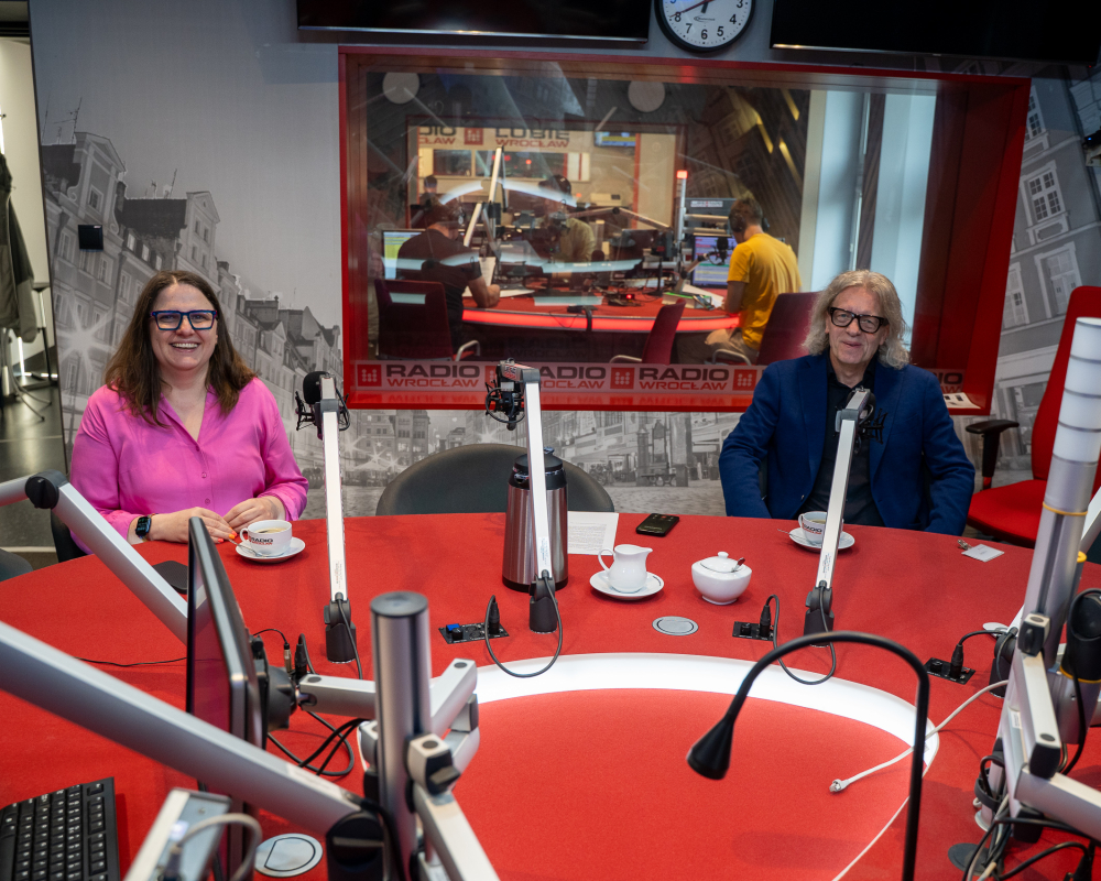 Debata parlamentarna Radia Wrocław: Krzysztof Mieszkowski (KO), Marta Stożek (Razem) - Gośćmi Radia Wrocław będą dolnośląscy parlamentarzyści. Fot: Radio Wrocław