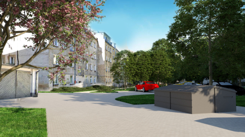 Podwórko na Gajowicach doczeka się remontu. Najmłodsi zyskają nowoczesny plac zabaw - 0
