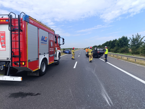 Karambol na S8 przed Wrocławiem. Zderzyło się 7 samochodów! Droga zablokowana [ZDJĘCIA] - 6