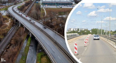 Od 1,5 roku na al. Sobieskiego jeden pas jest zamknięty. Kiedy w końcu ruszy remont?