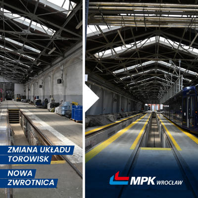 Modernizacja hali w zajezdni Gaj. MPK zapewnia, że zwiększy komfort podróżnych - 1