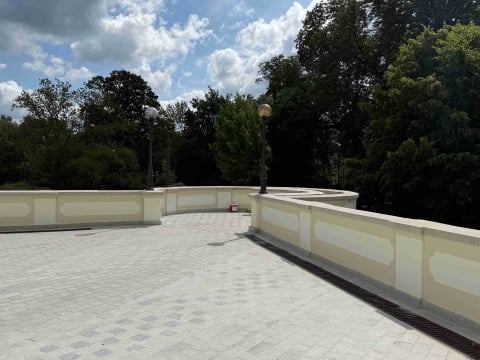 Tarasy w OPT Zamek po gruntownym remoncie. Część z nich groziła zawaleniem - 1