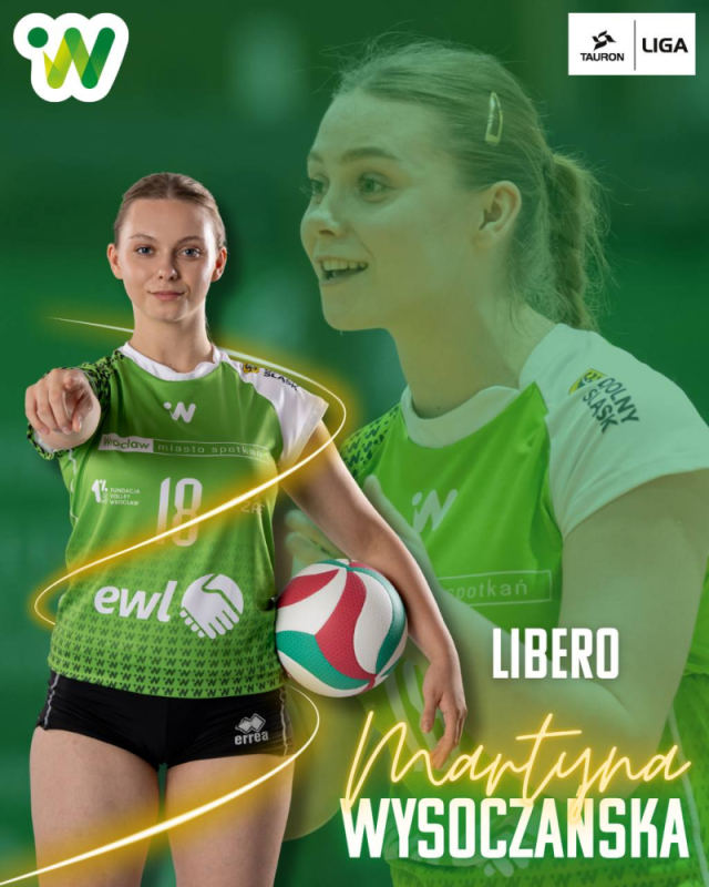 Martyna Wysoczańska zagra w Volley Wrocław - Martyna Wysoczańska w Volley Wrocław