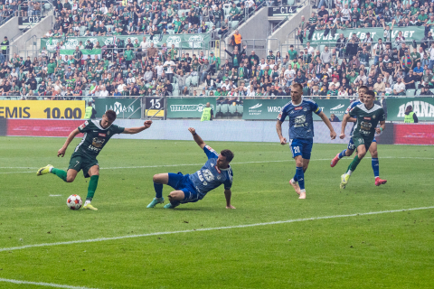 Do trzech razy sztuka. Śląsk Wrocław wygrał hit pierwszej ligi - 1