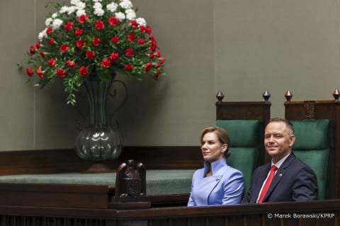 To już oficjalne! Karol Nawrocki został prezydentem Polski. Co powiedział podczas orędzia? - 1