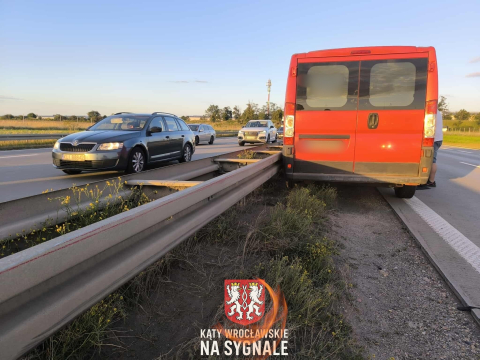 Mnóstwo utrudnień na autostradzie A4. Trzy pojazdy zderzyły się też na AOW [ZDJĘCIA] - 14