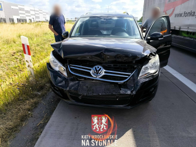 Mnóstwo utrudnień na autostradzie A4. Trzy pojazdy zderzyły się też na AOW [ZDJĘCIA] - 8