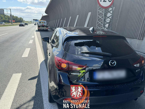 Mnóstwo utrudnień na autostradzie A4. Trzy pojazdy zderzyły się też na AOW [ZDJĘCIA] - 7