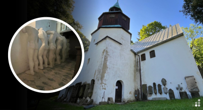 Rzeźby bez rąk w opuszczonym kościele. &bdquo;Lamentacja&rdquo; w Szklarskiej Porębie