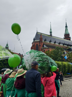 Przeszli przez legnicki rynek z czterometrowym ogórkiem na plecach! Ważne święto wraca po 15 latach - 5